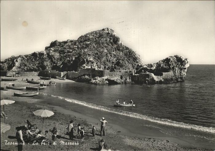 Taormina Sizilien La baia di Mazzaro