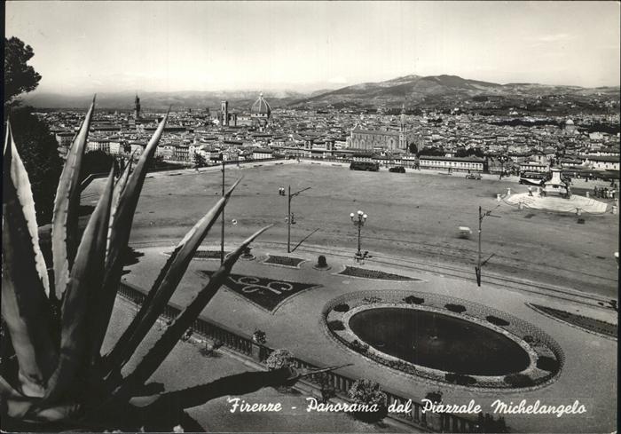 Firenze Florenz Panorama dal Piazzale Michelangelo