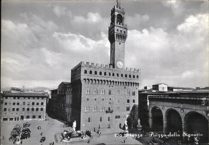 Firenze Florenz Piazza della Signoria