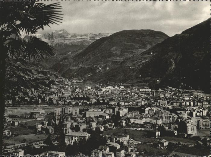 Bolzano Panorama verso il Catinaccio