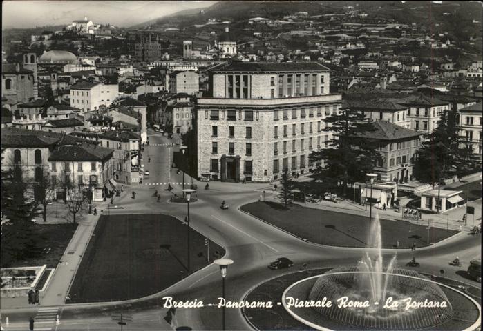 Brescia Piazza Roma La Fontana