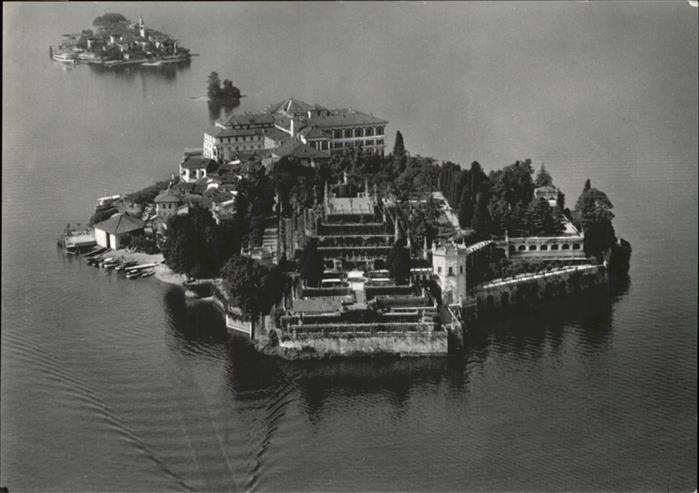 Lago Maggiore Isola Bella Veduta aerea