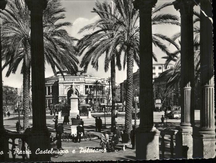 Palermo Sicilia Piazza Castelnuovo e Politeama