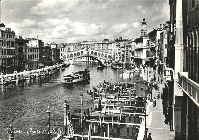 Venezia Venedig Ponte di Rialto