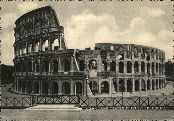Rom Roma Anfiteatro Flavio o Colosseo