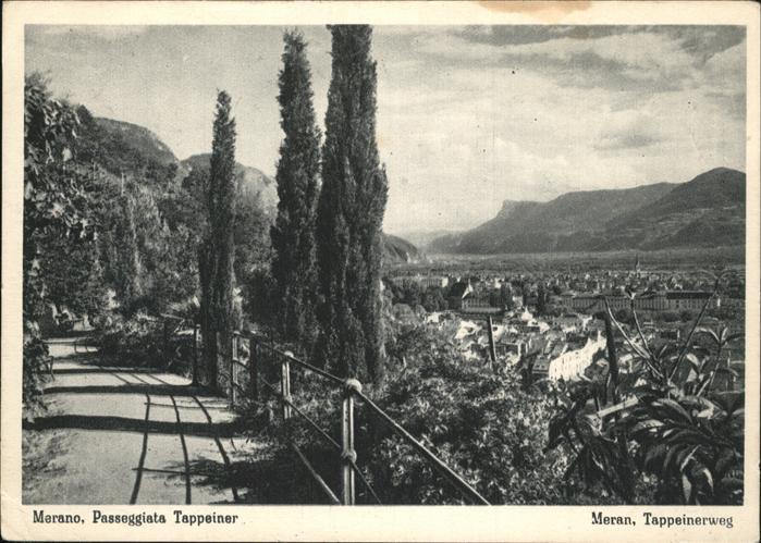 Merano Meran Passeggiata Tapeiner