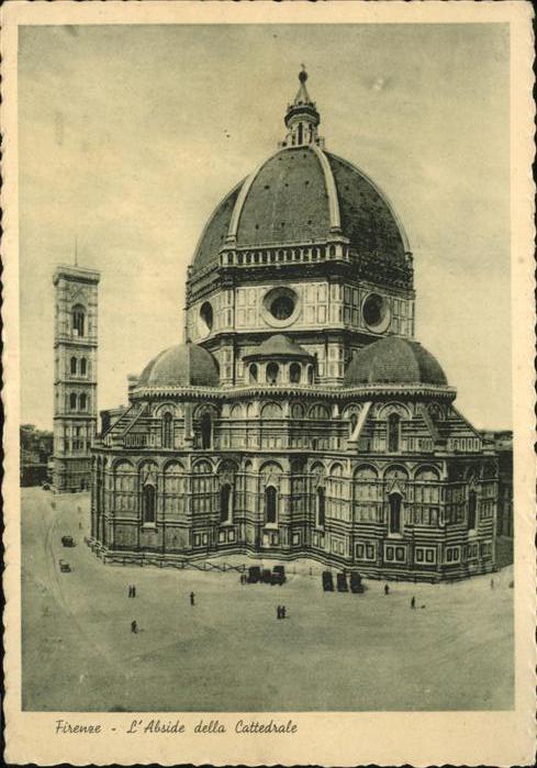 Firenze Florenz Abside della Cattedrale