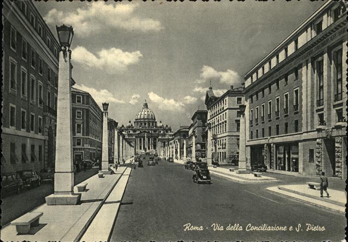 Rom Roma Via della Conciliazione e S Pietro