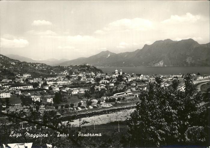 Lago Maggiore Intra Panorama