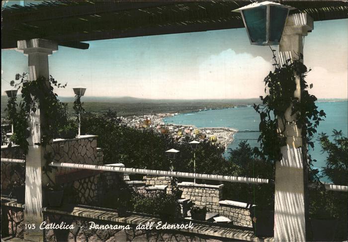 Cattolica Rimini Panorama dall Edenrock