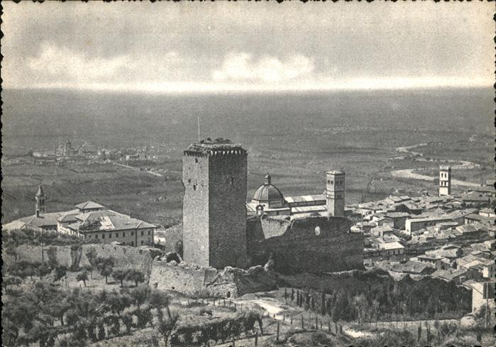Assisi Umbria Panorama parziale e pianura Umbra