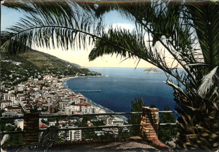 ALASSIO Savona Liguria IT Scorcio panoramico da Ponente