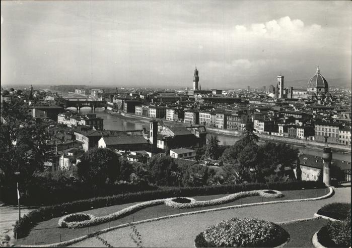 Firenze Florenz Panorama dal Piazzale Michelangelo