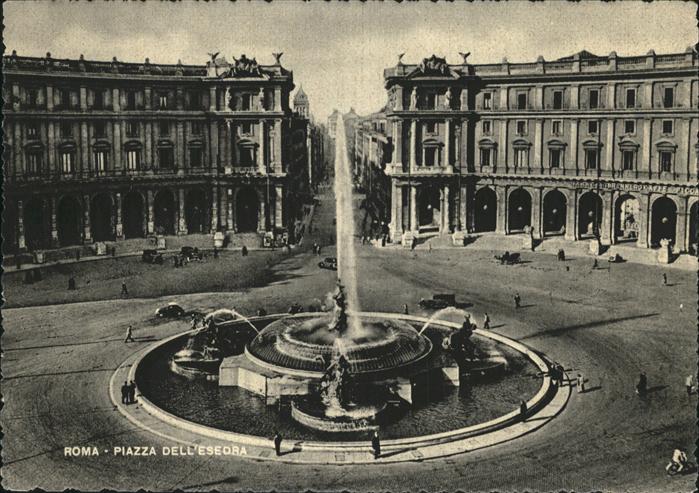 Rom Roma Piazza dell Esedra