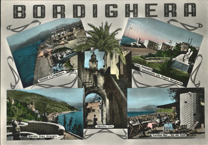 Bordighera Kursaal e Lungomare Capo Ampeglio Caril