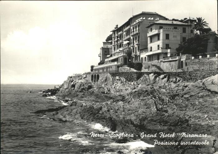 Nervi Grand Hotel Miramare Posizione incantev