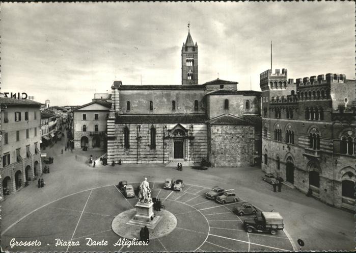 Grosseto Toscana Piazza Dante Alighieri