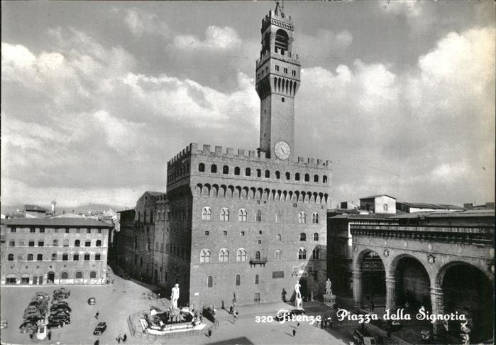 Firenze Florenz Piazza della Signoria