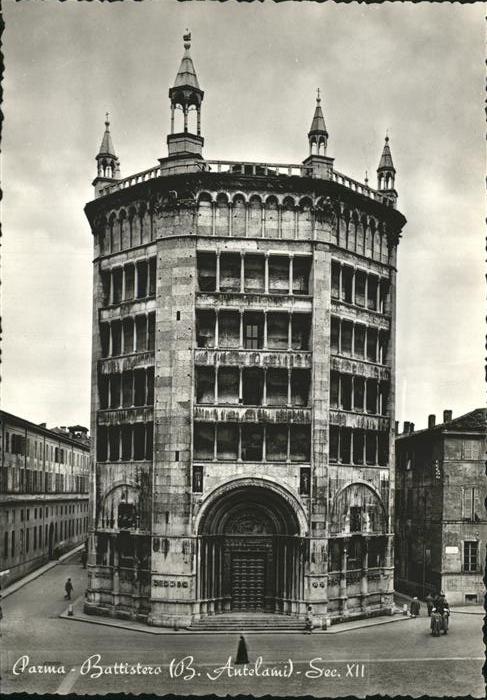 Parma Emilia-Romagna Battistero B Antelami
