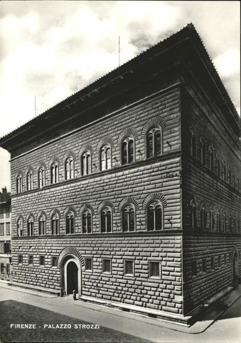 Firenze Florenz Palazzo Strozzi