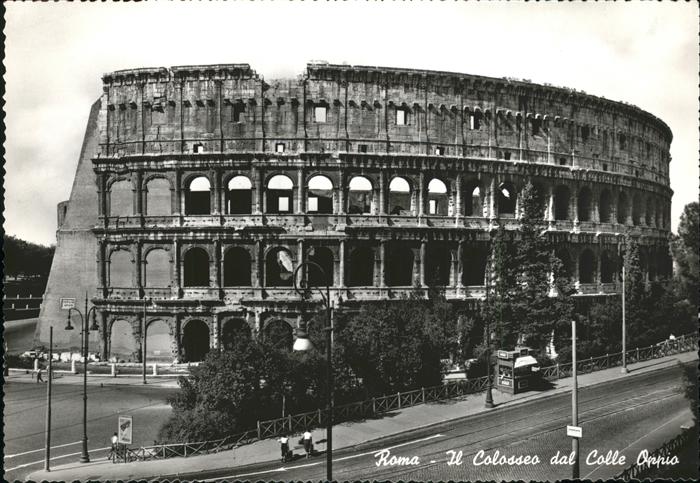 Rom Roma Il Colosseo dal Colle Oppio
