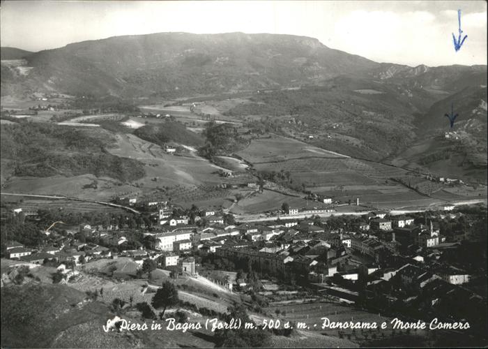 Forli S Piero in Bagno Panorama e Monte Comer