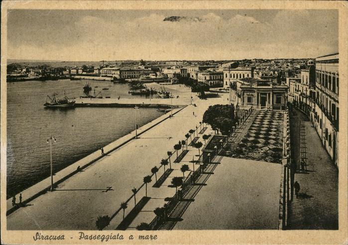 Siracusa Passegiata a mare