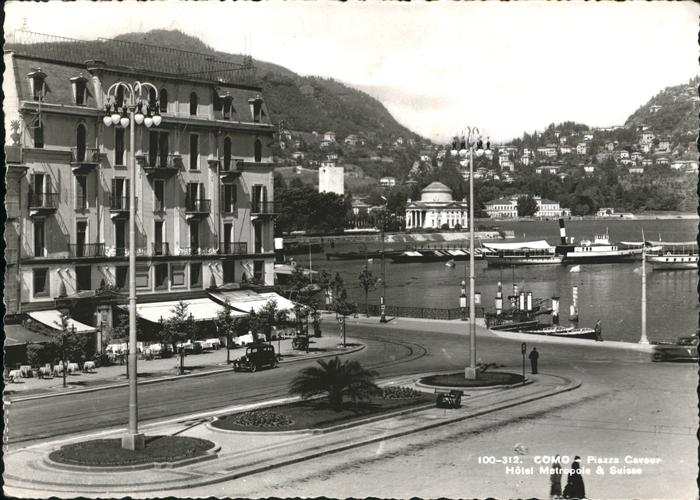 Como Lago di Como Piazza Cavour Hotel Metropole e Suisse
