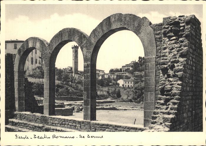 Fiesole Teatro Romano Se Terme