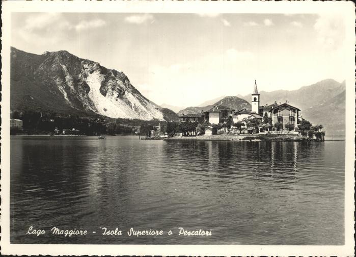 Lago Maggiore Isola Superiore o Pescatori