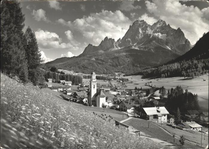 Sesto Sexten Suedtirol Panorama