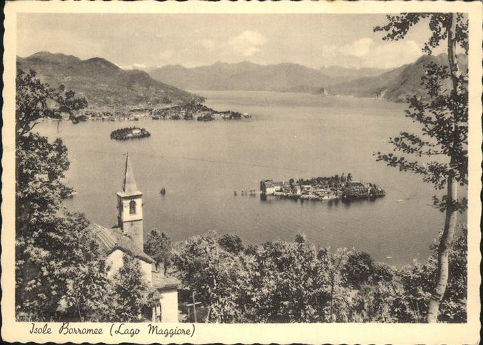 Isole Borromee Lago Maggiore Panorama