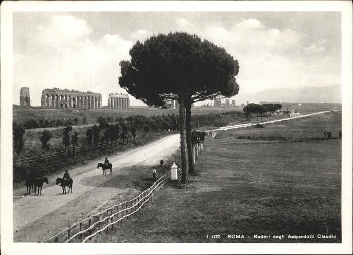Roma Rom Ruderi degli Acquedotti Claudio