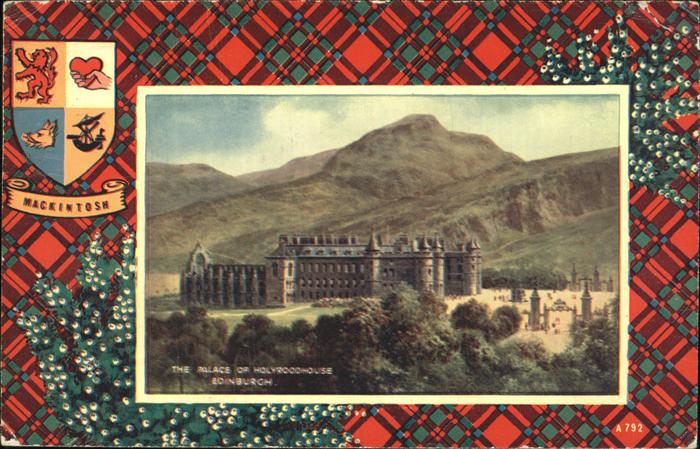 Edingburgh Grossbritannien Mackingtosh