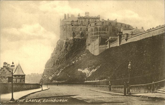 Edingburgh Grossbritannien Castle
