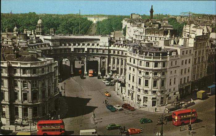London Fliegeraufnahme Admiralty Arch
