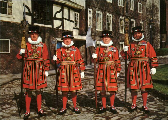 London Yeoman Warders Tower of London