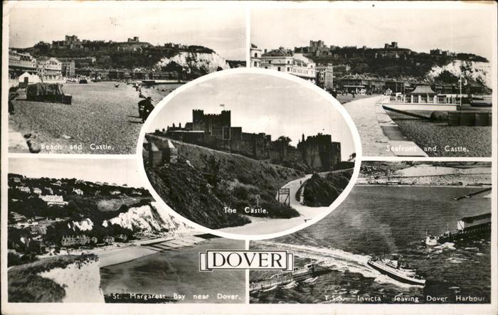 Dover Kent UK Castle Harbour St. Margaret Bay