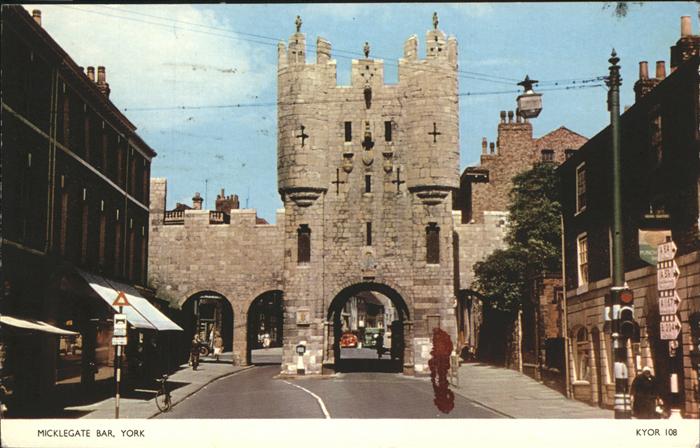 York UK Micklegate Bar