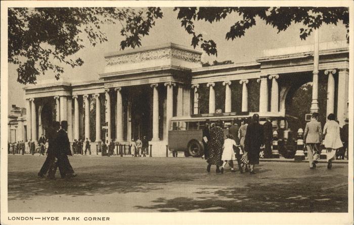 London Hyde Park Corner