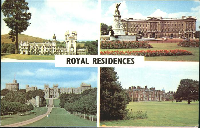 London Balmoral Castle Windsor Castle Buckingham Palace
