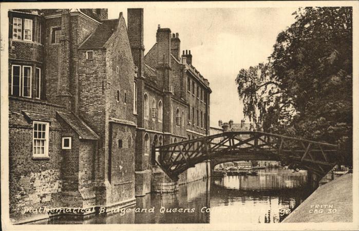 Cambridge Cambridgeshire Queens College