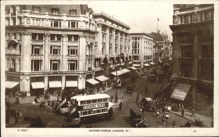 London Oxford Circus Autobus