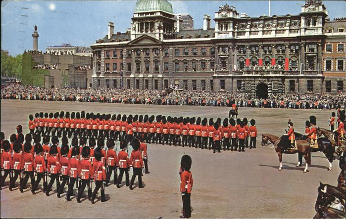 London Trooping the Colour Horseguards Parade