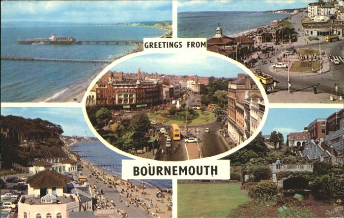 Bournemouth Pier Bay Square Pavilion Rock Gardens