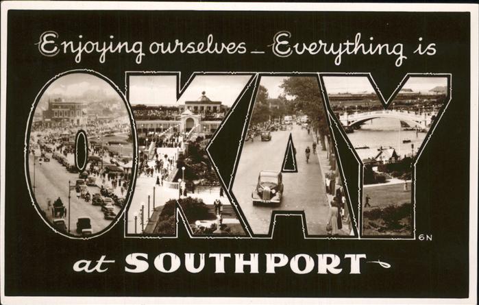 Southport UK Promenade