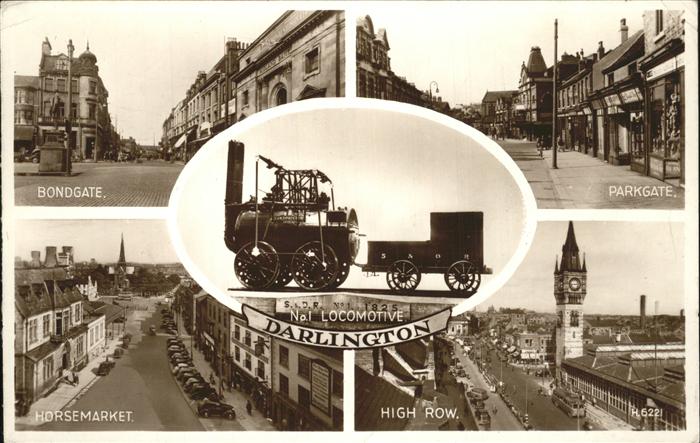 Darlington Parkgate Locomotive High Row Horsemarket
