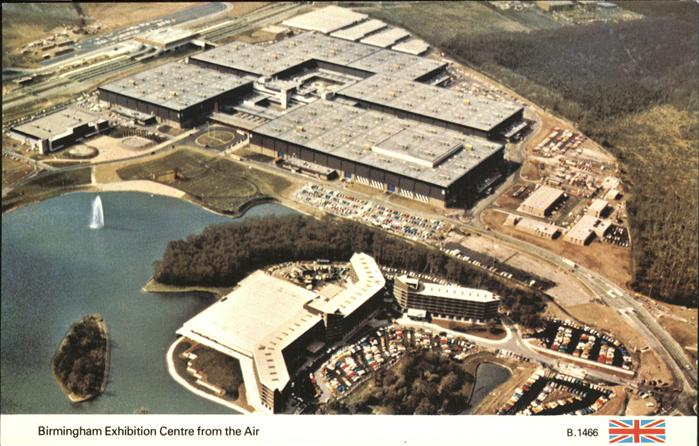 Birmingham from the Air Fliegeraufnahme