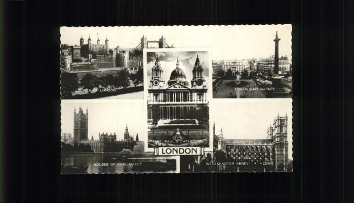 London Westminster Abbey Trafalger Square