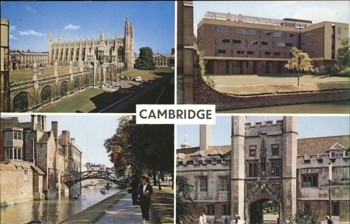Cambridge Cambridgeshire Kings College Chapel Queens College